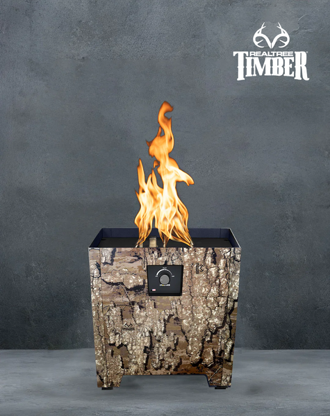 Realtree Timber Portable Outdoor Fire Pit by Live Outdoor