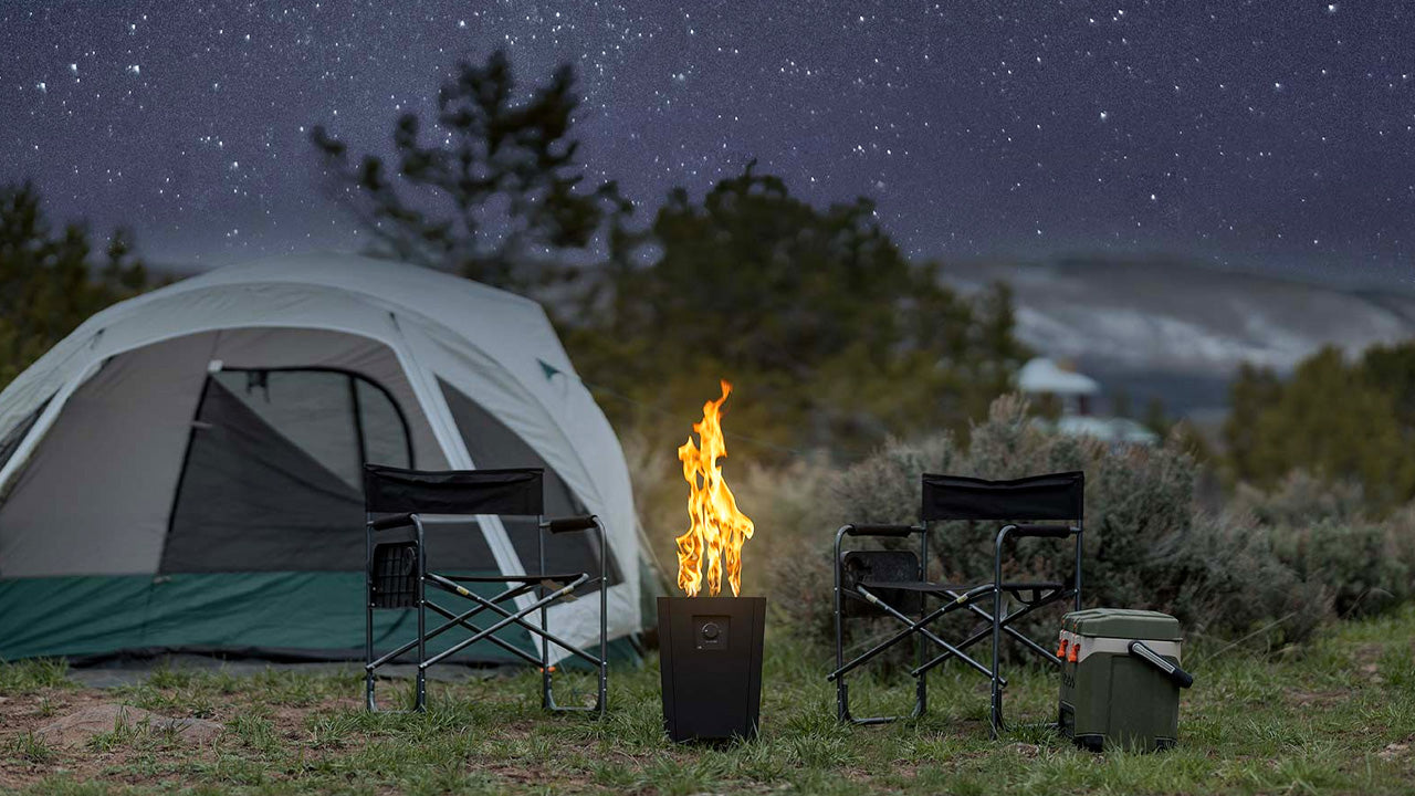 Firestorm® Portable Gas Fire Pit is Perfect for Safe Campfires