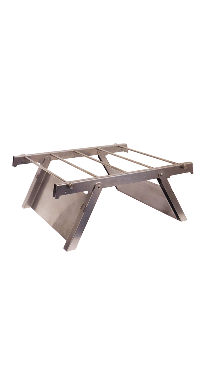 Live Outdoor Portable Outdoor Fire Pit Griddle Stand